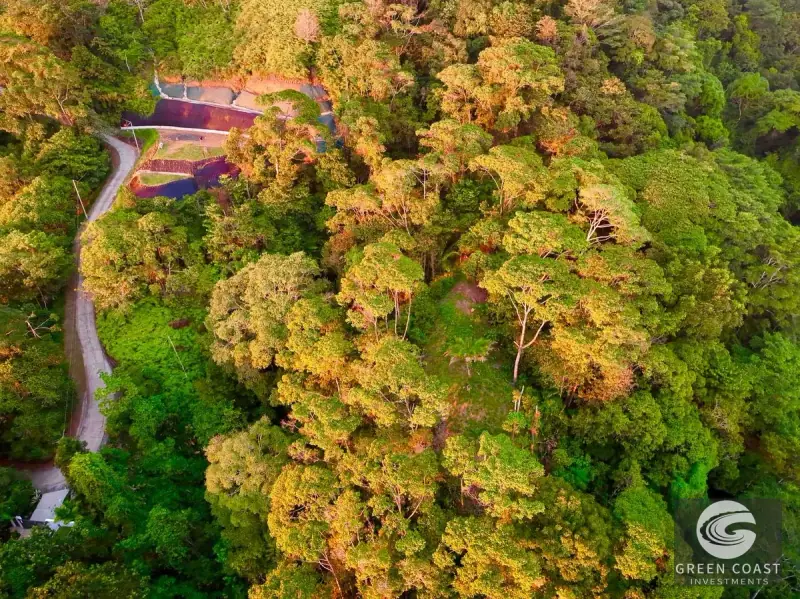 Luxury 2-Acre Ocean View Lot in Costa Verde Estates with Panoramic Whale's Tail & Sunset Vistas — view 33, Dominical, Costa Rica