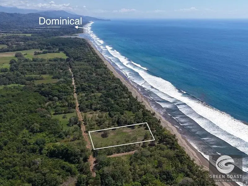 Prime Beachfront Concession Lot in Playa Linda | Ideal for Boutique Hotel — view 2, Dominical, Costa Rica