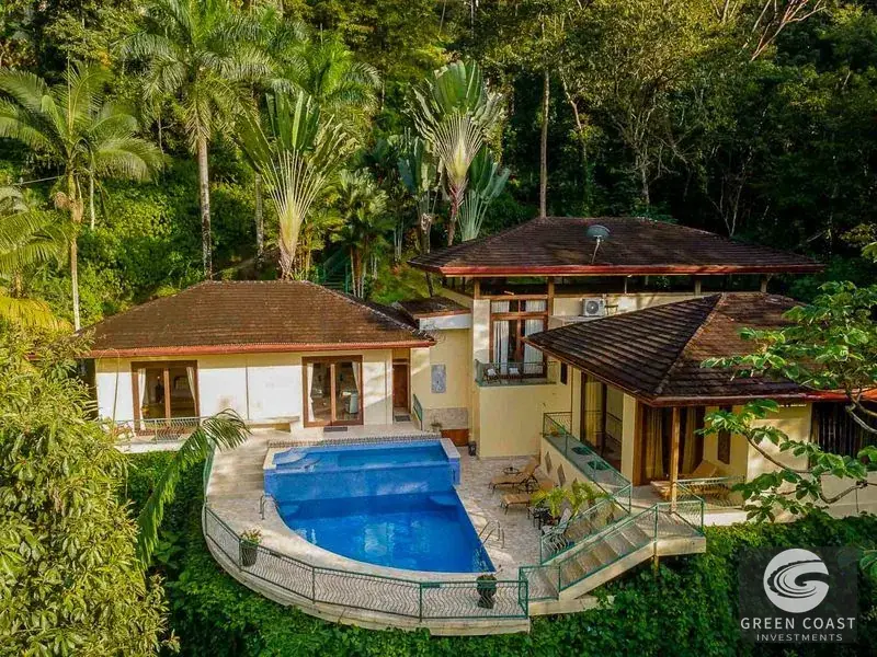 Luxury Balinese Villa with Pool in Exclusive Gated Manuel Antonio Enclave — view 1, Manuel Antonio, Costa Rica