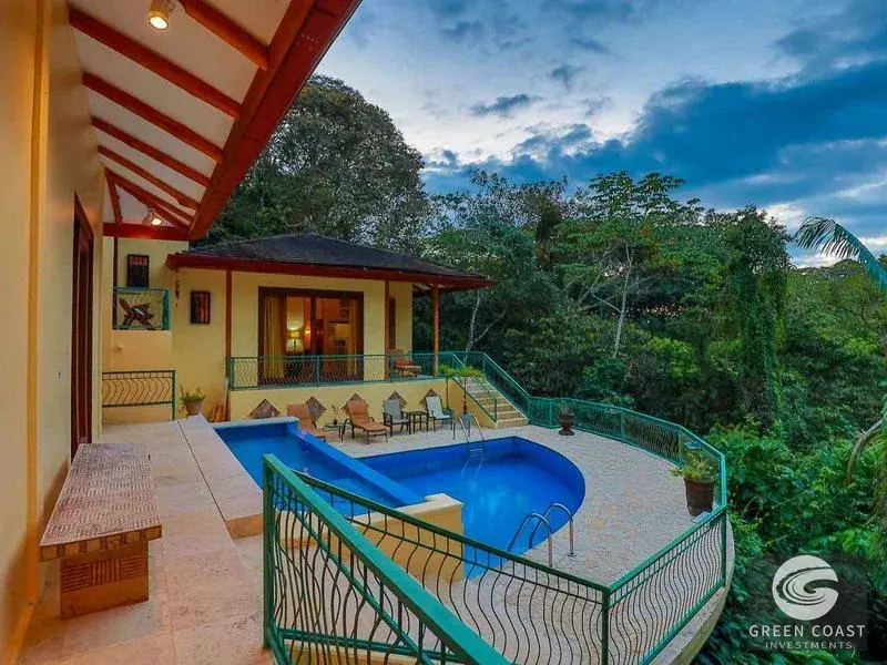 Luxury Balinese Villa with Pool in Exclusive Gated Manuel Antonio Enclave — view 2, Manuel Antonio, Costa Rica