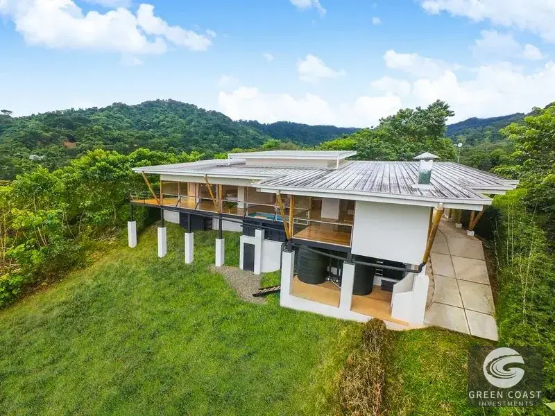Modern Ocean-View Luxury Villa with Teak Floors and Private Pool in Ojochal — view 2, Ojochal, Ojochal, Costa Rica
