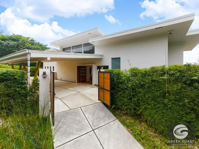 Modern Ocean-View Luxury Villa with Teak Floors and Private Pool in Ojochal — view 6, Ojochal, Ojochal, Costa Rica