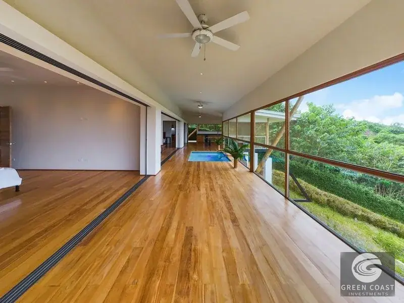 Modern Ocean-View Luxury Villa with Teak Floors and Private Pool in Ojochal — view 8, Ojochal, Ojochal, Costa Rica