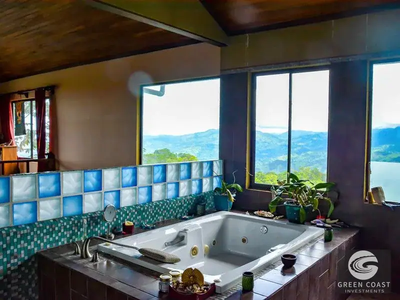 Bali-Inspired Ocean View Loft: Luxury Tinamastes Estate with Guest Suite — view 12, Dominical, Costa Rica
