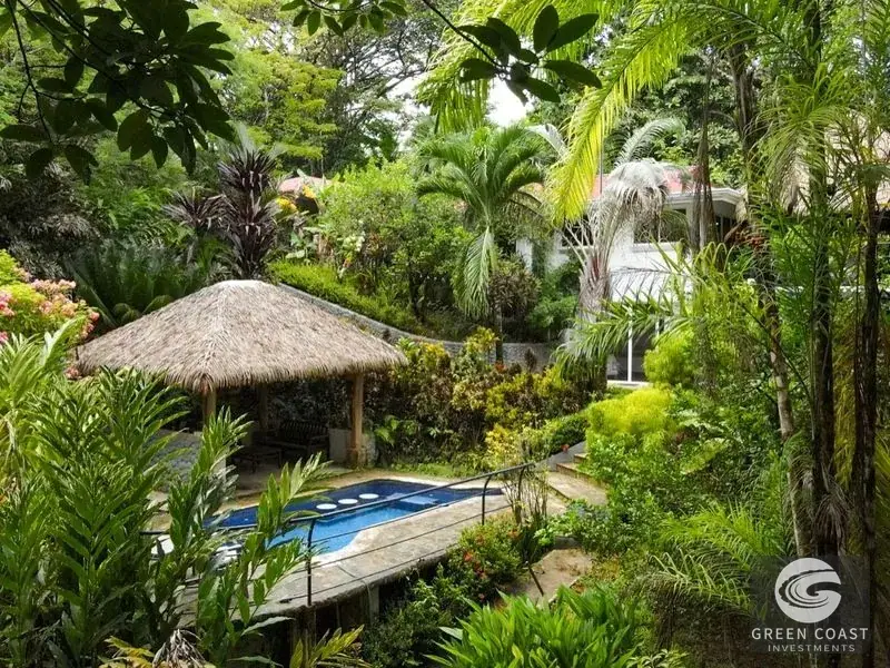 Ojochal Jungle Oasis: Modern 5-BR Estate with Stream, Pool & Guest Cabins — view 1, Ojochal, Costa Rica