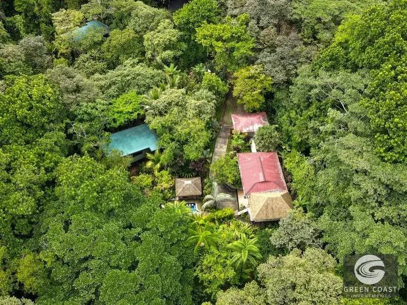 Ojochal Jungle Oasis: Modern 5-BR Estate with Stream, Pool & Guest Cabins — view 4, Ojochal, Costa Rica
