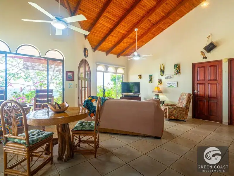 Ocean-View Front Ridge Villa with Pool & Lush Jungle Surroundings in Tres Rios — view 20, Ojochal, Costa Rica