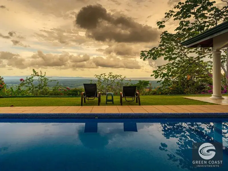 Ocean-View Front Ridge Villa with Pool & Lush Jungle Surroundings in Tres Rios — view 25, Ojochal, Costa Rica