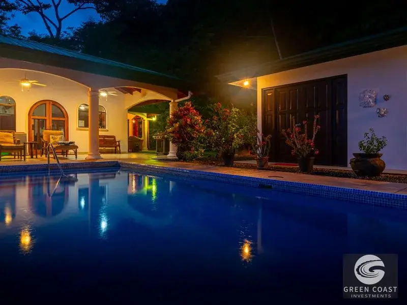 Ocean-View Front Ridge Villa with Pool & Lush Jungle Surroundings in Tres Rios — view 30, Ojochal, Costa Rica