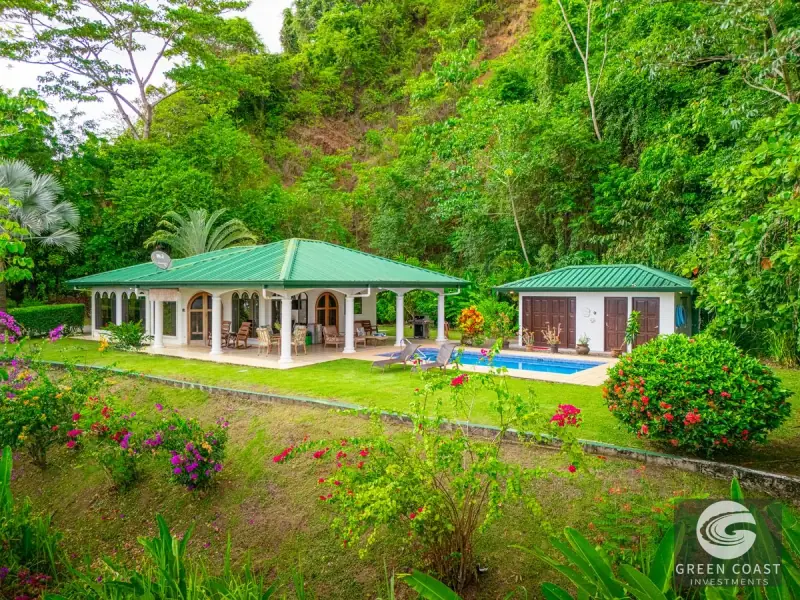 Ocean-View Front Ridge Villa with Pool & Lush Jungle Surroundings in Tres Rios — view 35, Ojochal, Costa Rica