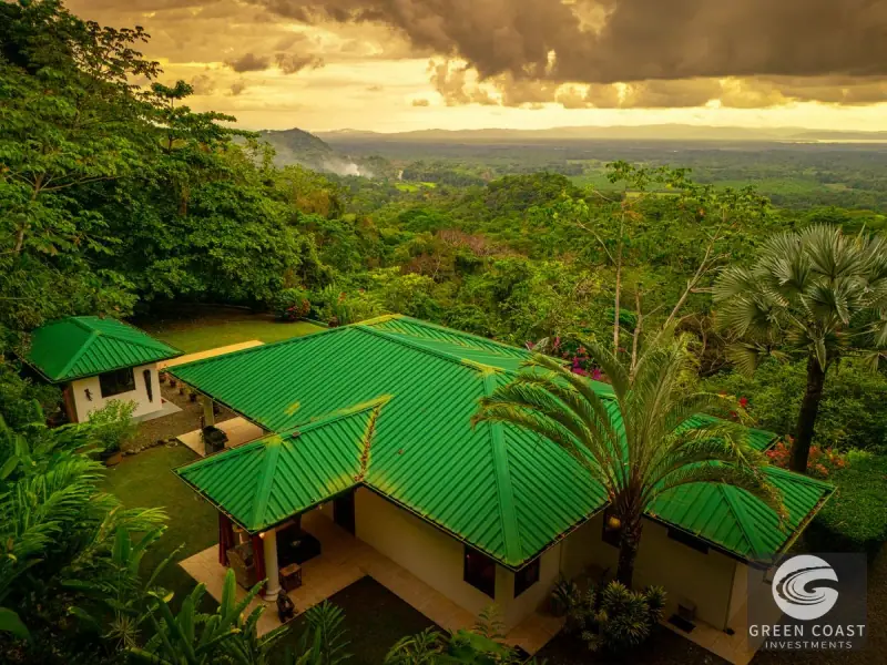 Ocean-View Front Ridge Villa with Pool & Lush Jungle Surroundings in Tres Rios — view 39, Ojochal, Costa Rica