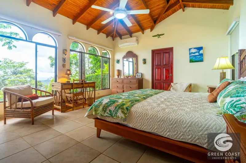 Ocean-View Front Ridge Villa with Pool & Lush Jungle Surroundings in Tres Rios — view 55, Ojochal, Costa Rica