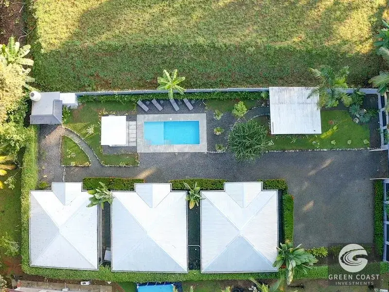 Uvita Multi-Family Retreat: 3 Modern Furnished Cabinas with Pool — view 4, Uvita, Uvita, Costa Rica