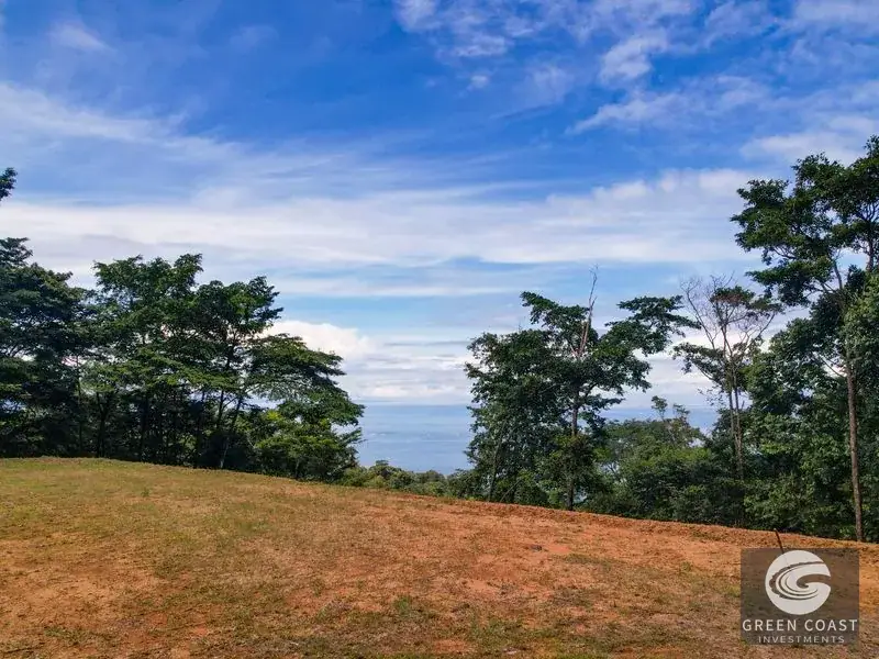17-Acre Luxury Ocean View Estate Lot with Private Waterfalls in Exclusive Escaleras Gated Community — view 13, Dominical, Costa Rica