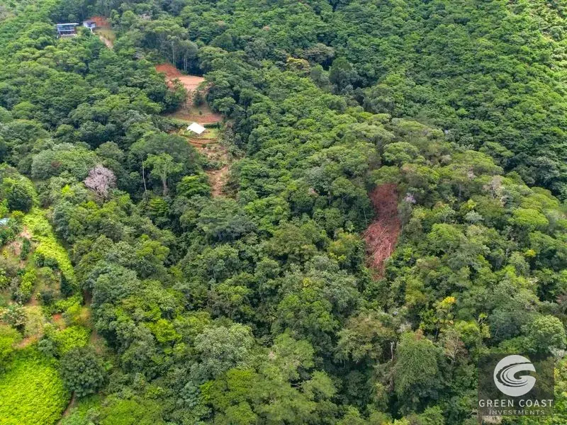17-Acre Luxury Ocean View Estate Lot with Private Waterfalls in Exclusive Escaleras Gated Community — view 16, Dominical, Costa Rica