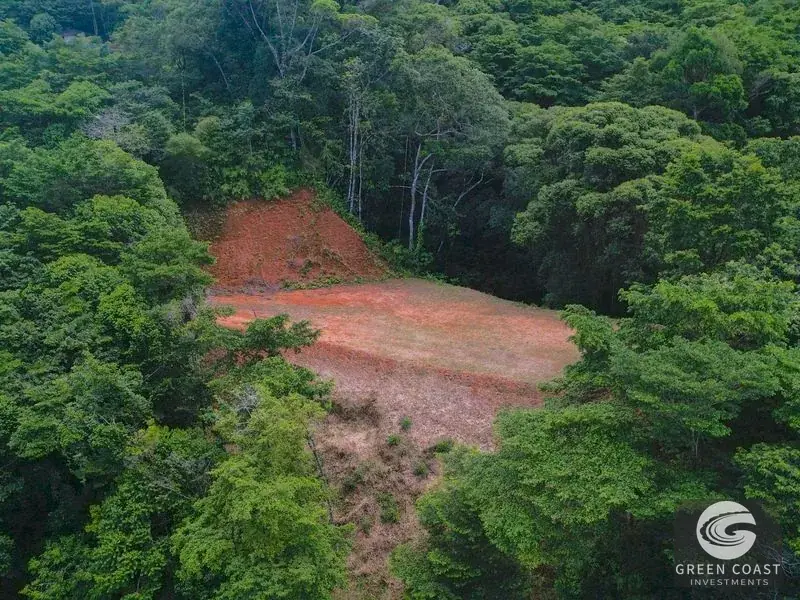 17-Acre Luxury Ocean View Estate Lot with Private Waterfalls in Exclusive Escaleras Gated Community — view 17, Dominical, Costa Rica