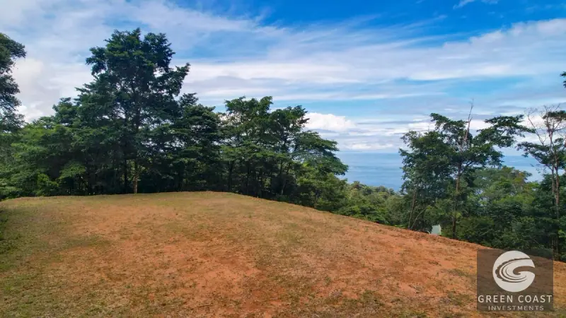 17-Acre Luxury Ocean View Estate Lot with Private Waterfalls in Exclusive Escaleras Gated Community — view 35, Dominical, Costa Rica