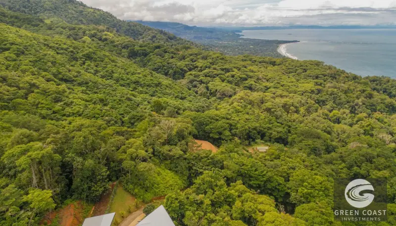 17-Acre Luxury Ocean View Estate Lot with Private Waterfalls in Exclusive Escaleras Gated Community — view 39, Dominical, Costa Rica