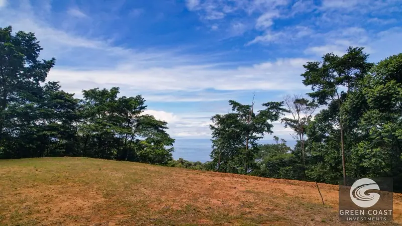 17-Acre Luxury Ocean View Estate Lot with Private Waterfalls in Exclusive Escaleras Gated Community — view 42, Dominical, Costa Rica