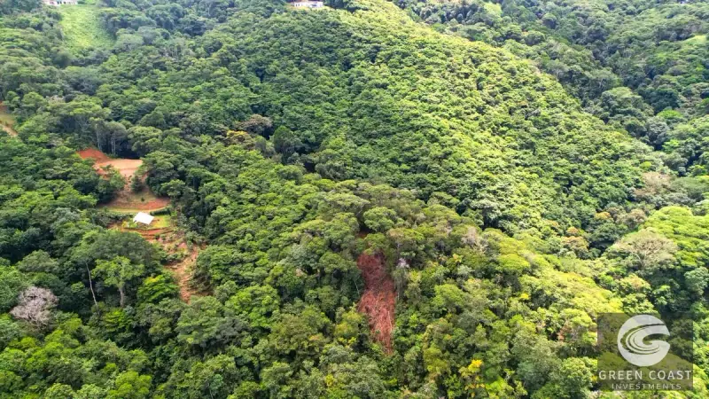 17-Acre Luxury Ocean View Estate Lot with Private Waterfalls in Exclusive Escaleras Gated Community — view 44, Dominical, Costa Rica