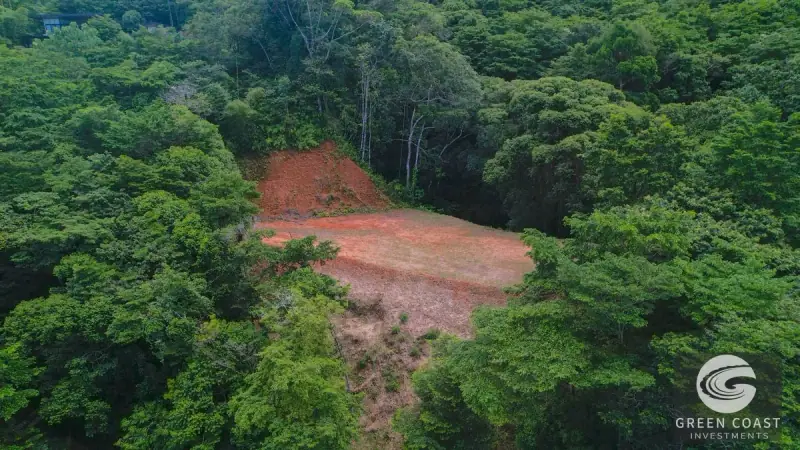 17-Acre Luxury Ocean View Estate Lot with Private Waterfalls in Exclusive Escaleras Gated Community — view 46, Dominical, Costa Rica