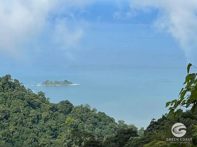 83-Acre Ocean View Mountain Estate with Waterfalls and Natural Springs in Uvita — view 5, Bahía Ballena, Osa, Costa Rica