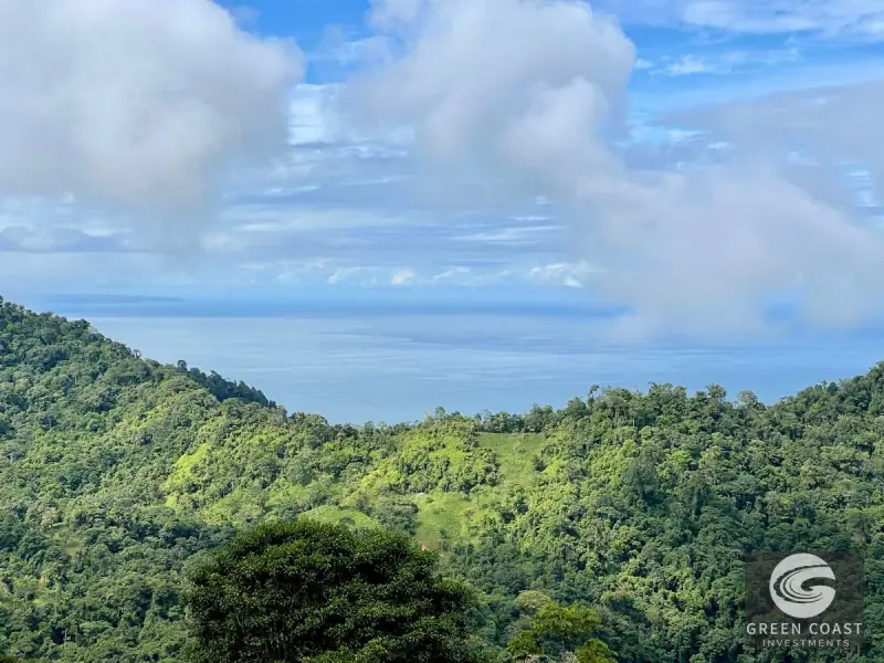 83-Acre Ocean View Mountain Estate with Waterfalls and Natural Springs in Uvita — view 29, Bahía Ballena, Osa, Costa Rica