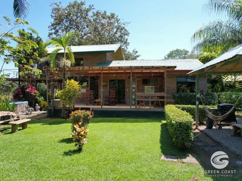 Uvita Tropical Oasis: Profitable 3-Bed Rental Estate with Pool, Mountain Views & Room to Expand Near the Beach — view 3, Uvita, Costa Rica