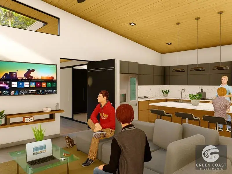Pre-Construction 3BR Oasis with Pool and Creek Views in Playa Hermosa — view 6, Bahía Ballena, Osa, Costa Rica