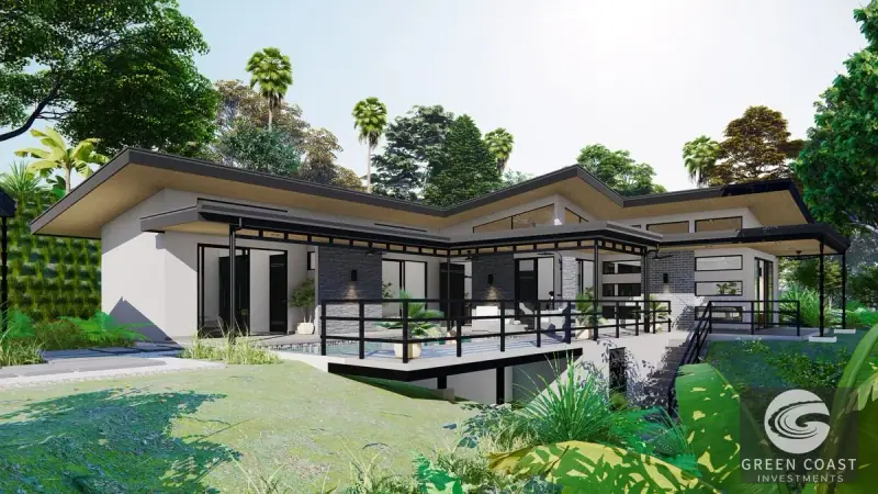 Pre-Construction 3BR Oasis with Pool and Creek Views in Playa Hermosa — view 28, Bahía Ballena, Osa, Costa Rica