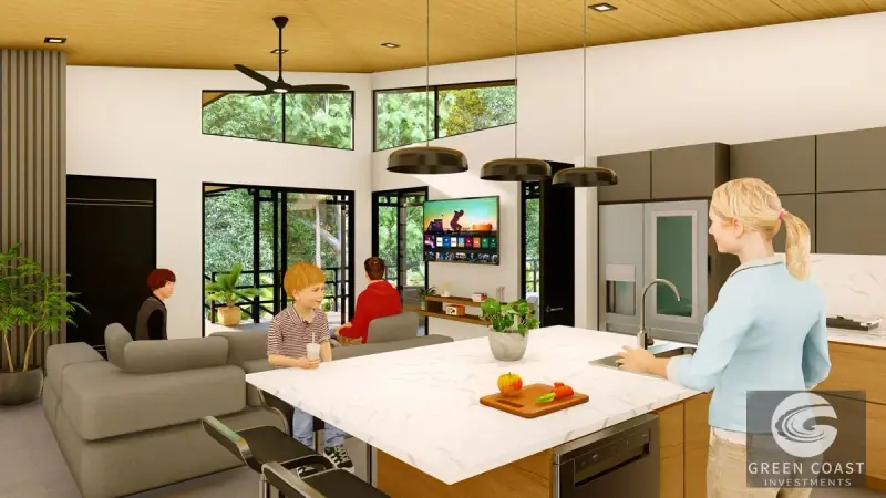 Pre-Construction 3BR Oasis with Pool and Creek Views in Playa Hermosa — view 30, Bahía Ballena, Osa, Costa Rica