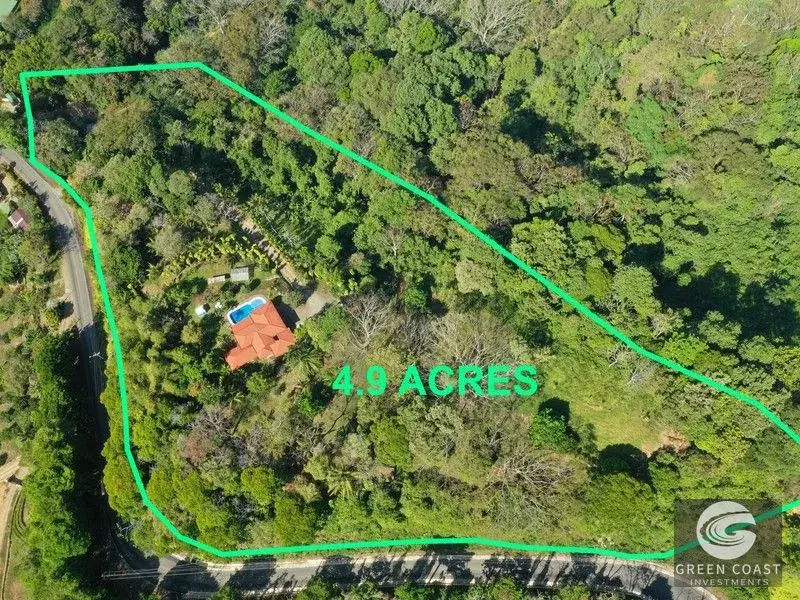 4-Bed Platanillo Mountain & Ocean View Estate with Curved Pool & Fruit Orchards on 5 Acres — view 3, Platanillo, Perez Zeledon, Costa Rica