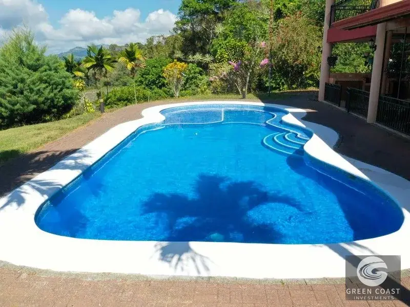 4-Bed Platanillo Mountain & Ocean View Estate with Curved Pool & Fruit Orchards on 5 Acres — view 7, Platanillo, Perez Zeledon, Costa Rica