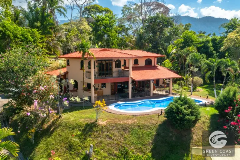 4-Bed Platanillo Mountain & Ocean View Estate with Curved Pool & Fruit Orchards on 5 Acres — view 32, Platanillo, Perez Zeledon, Costa Rica