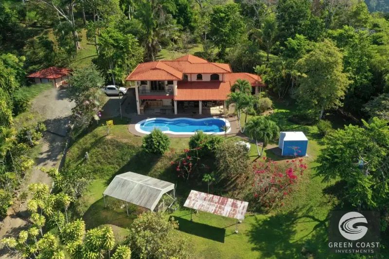 4-Bed Platanillo Mountain & Ocean View Estate with Curved Pool & Fruit Orchards on 5 Acres — view 33, Platanillo, Perez Zeledon, Costa Rica