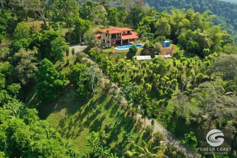 4-Bed Platanillo Mountain & Ocean View Estate with Curved Pool & Fruit Orchards on 5 Acres — view 36, Platanillo, Perez Zeledon, Costa Rica