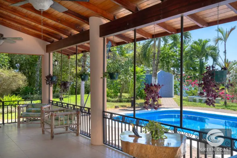 4-Bed Platanillo Mountain & Ocean View Estate with Curved Pool & Fruit Orchards on 5 Acres — view 40, Platanillo, Perez Zeledon, Costa Rica