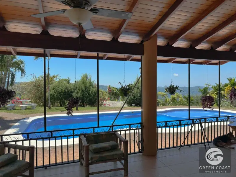 4-Bed Platanillo Mountain & Ocean View Estate with Curved Pool & Fruit Orchards on 5 Acres — view 41, Platanillo, Perez Zeledon, Costa Rica