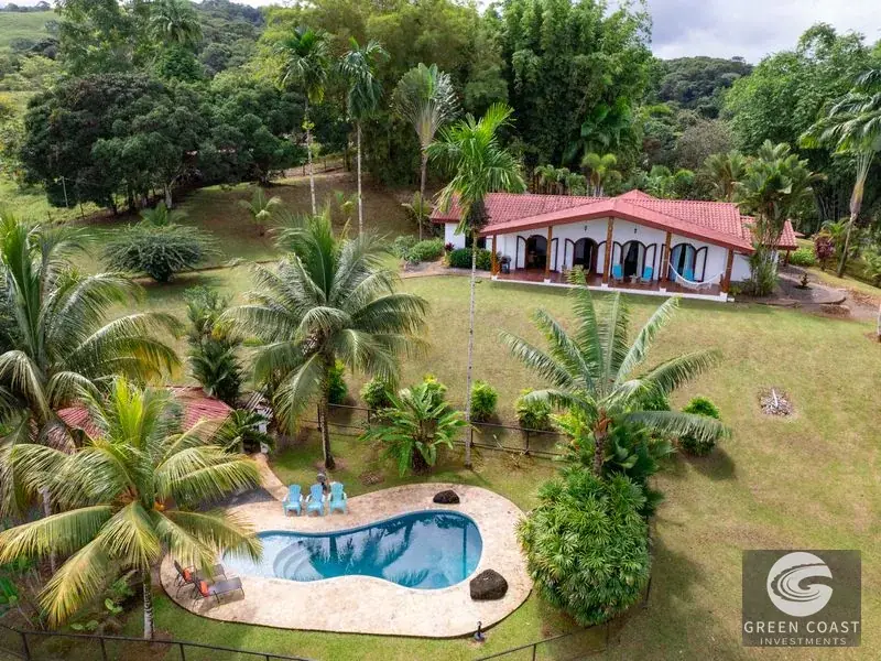 Ocean-View Mountain Estate with Pool & Private Guest Cabin in Dominical — view 3, Bahía Ballena, Osa, Costa Rica