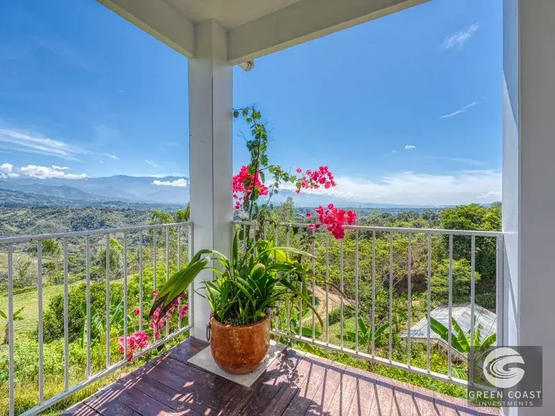 6-Bed Perez Zeledon Mountain Estate: 16 Acres of Private Paradise with Chirripo Views — view 3, Perez Zeledon, Costa Rica