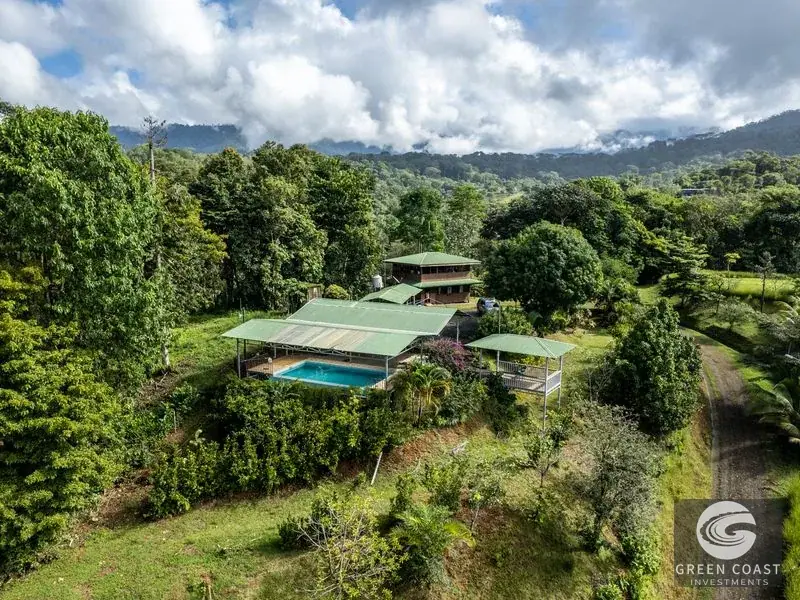Ocean-View Lot in Uvita with Pool, Casita, and Ready-to-Build Main Site — view 2, Uvita, Costa Rica
