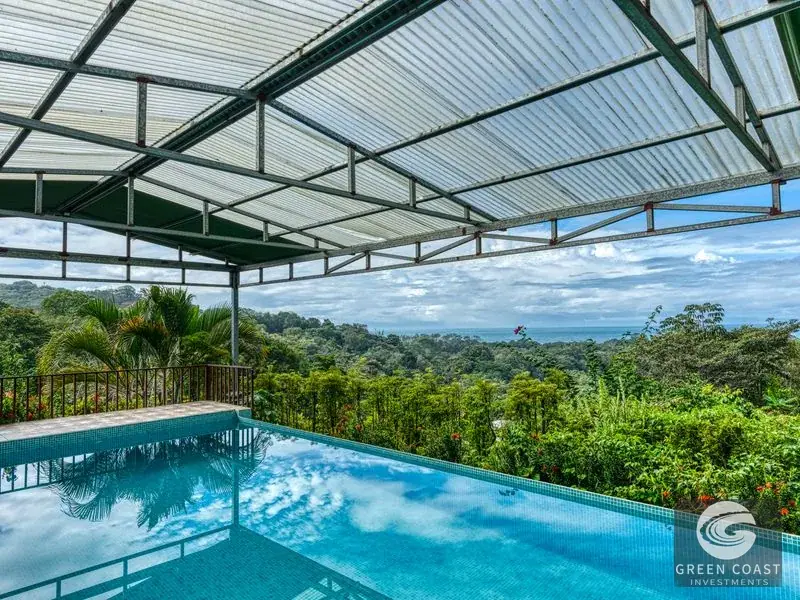 Ocean-View Lot in Uvita with Pool, Casita, and Ready-to-Build Main Site — view 13, Uvita, Costa Rica
