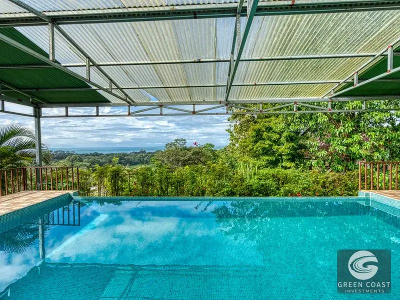 Ocean-View Lot in Uvita with Pool, Casita, and Ready-to-Build Main Site — view 21, Uvita, Costa Rica