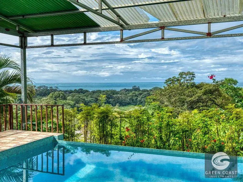 Ocean-View Lot in Uvita with Pool, Casita, and Ready-to-Build Main Site — view 22, Uvita, Costa Rica