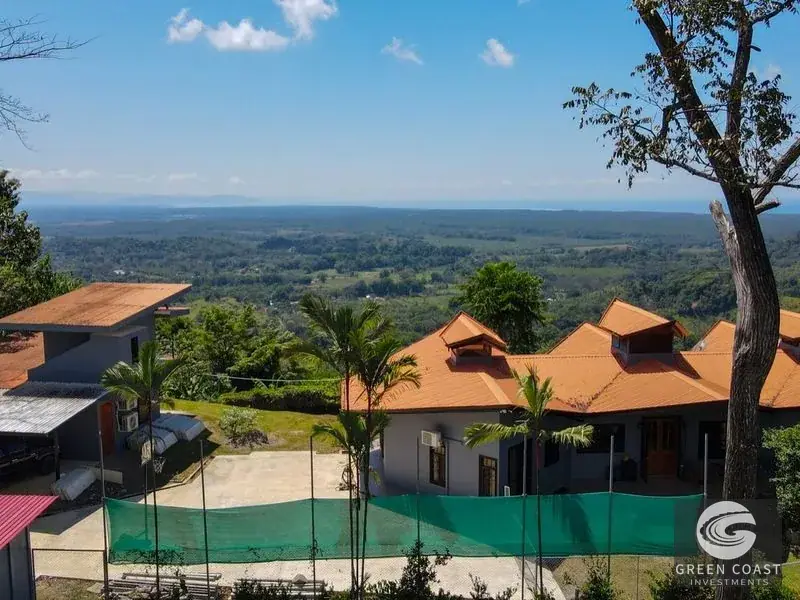 Ocean-View Tres Rios Estate with Infinity Pool, Guest Casita, and Active Orchard — view 7, Ojochal, Costa Rica