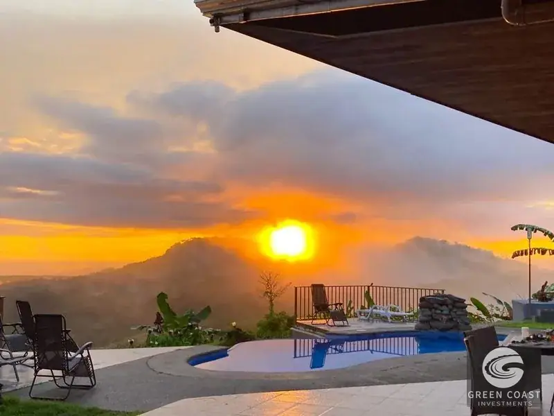 Ocean-View Tres Rios Estate with Infinity Pool, Guest Casita, and Active Orchard — view 11, Ojochal, Costa Rica