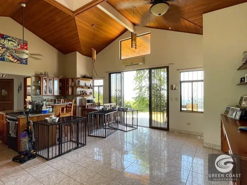 Ocean-View Tres Rios Estate with Infinity Pool, Guest Casita, and Active Orchard — view 15, Ojochal, Costa Rica