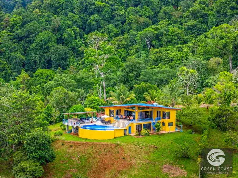 Ocean-View Tres Rios Estate with Infinity Pool, Guest Casita, and Active Orchard — view 28, Ojochal, Costa Rica