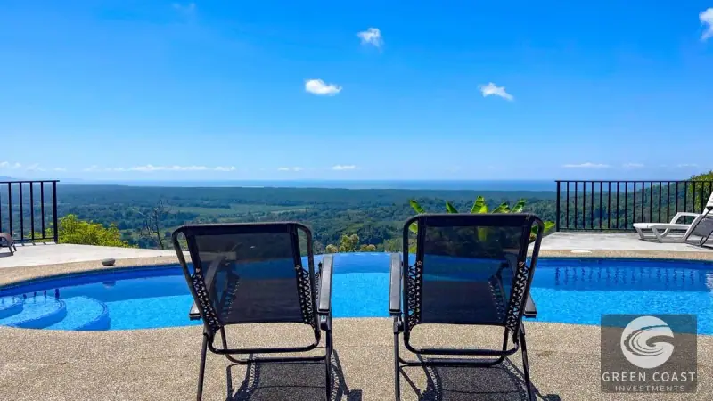 Ocean-View Tres Rios Estate with Infinity Pool, Guest Casita, and Active Orchard — view 31, Ojochal, Costa Rica
