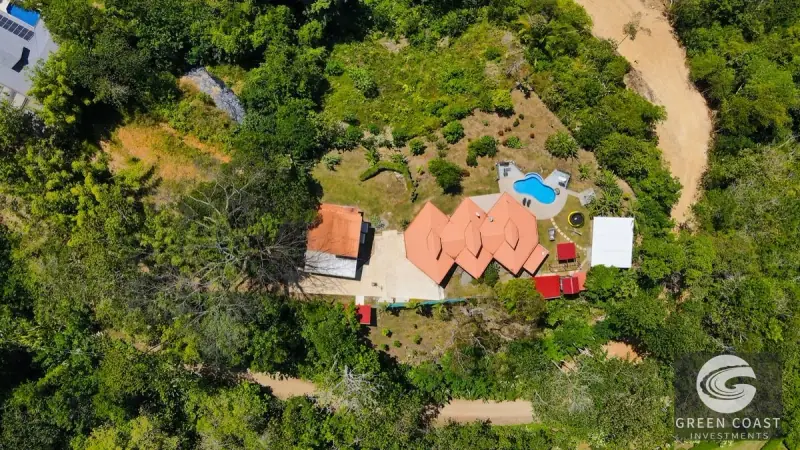 Ocean-View Tres Rios Estate with Infinity Pool, Guest Casita, and Active Orchard — view 33, Ojochal, Costa Rica
